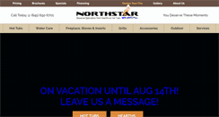 Desktop Screenshot of northstarfireplaces.com